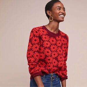 Anthropologie splendid x margherita daisy sweater